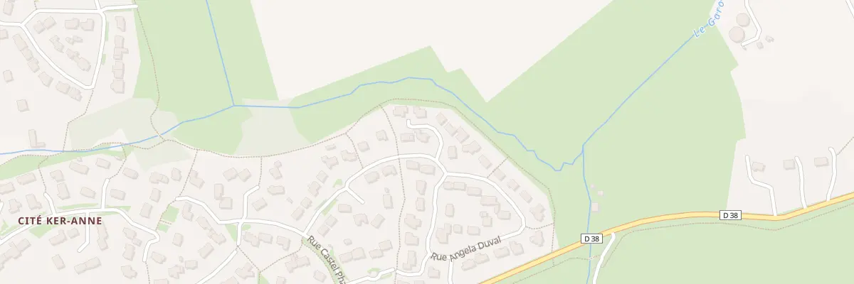 Plan du 35 Rue Angela Duval à Milizac-Guipronvel