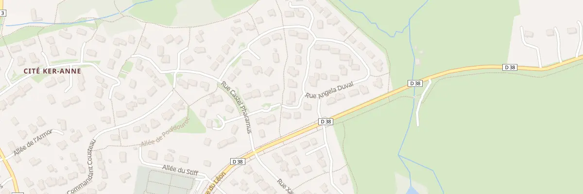 Plan du 51 Rue Angela Duval à Milizac-Guipronvel