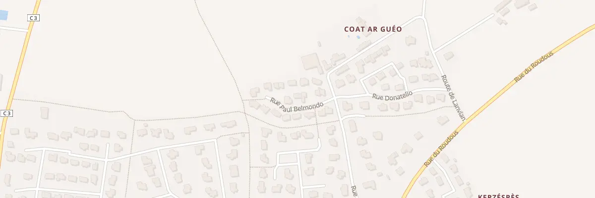 Plan du 55 Rue Paul Belmondo à Guilers
