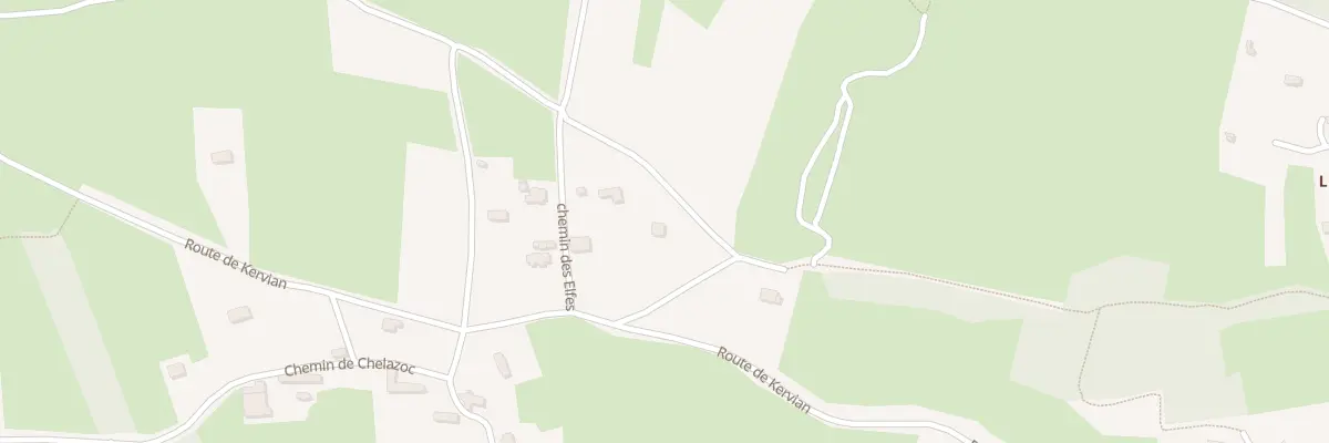 Plan du 1977B Tresigneau à Camaret-sur-Mer