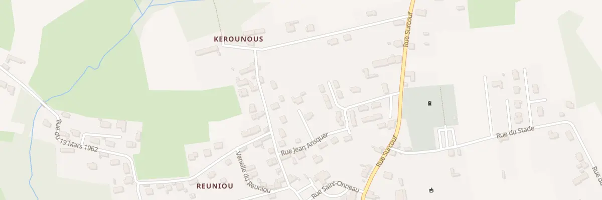 Plan du 7 Rue Jean Ansquer à Audierne