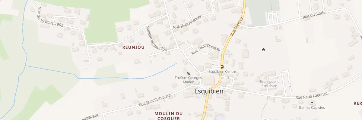 Plan du 3 Rue Henri Sergent à Audierne