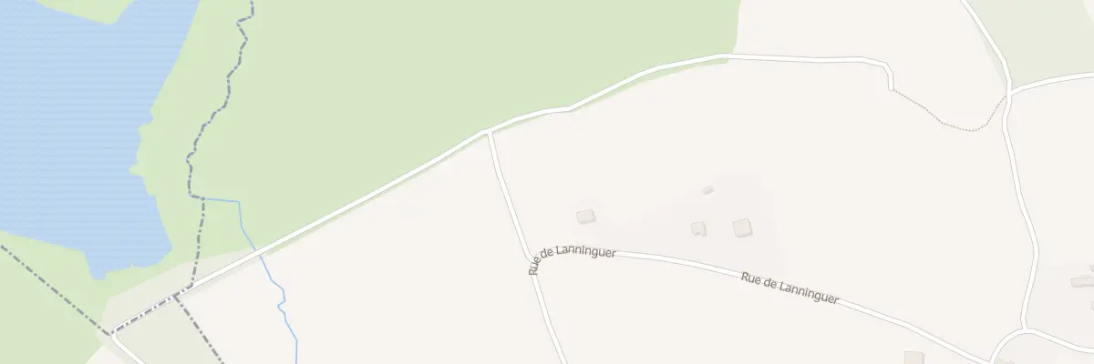 Plan du 307 Rue de Lanninguer à Brest