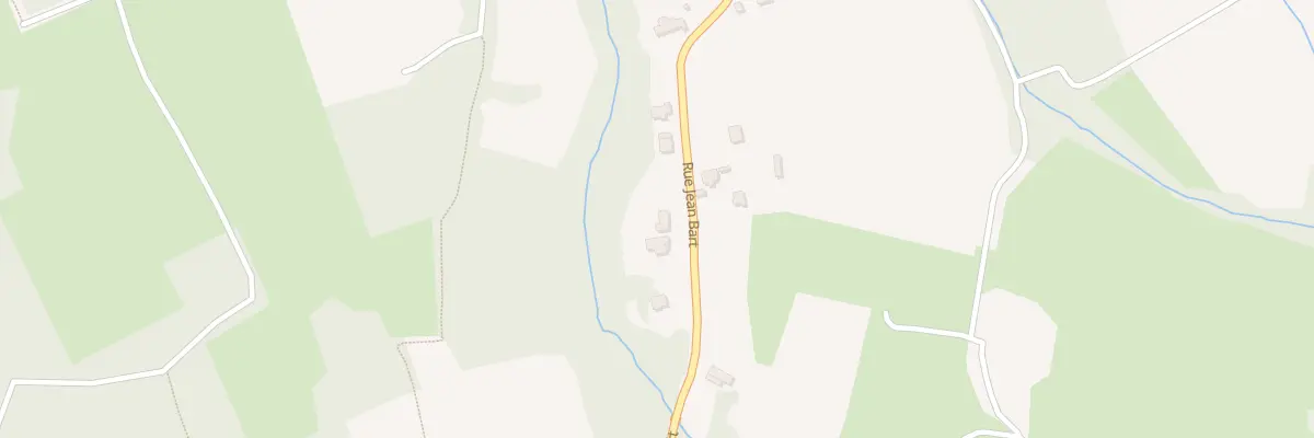 Plan du 46 Rue Jean Bart - Esquibien à Audierne