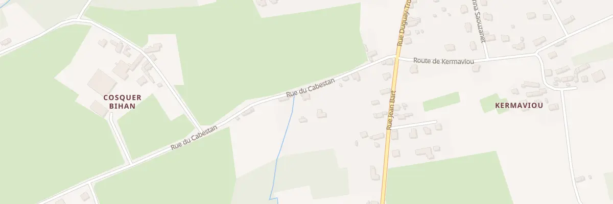 Plan du 5 Rue du Cabestan à Audierne