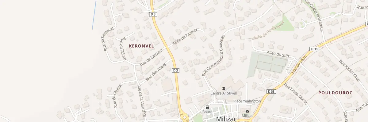 Plan du 230 Rue de l’Armor à Milizac-Guipronvel
