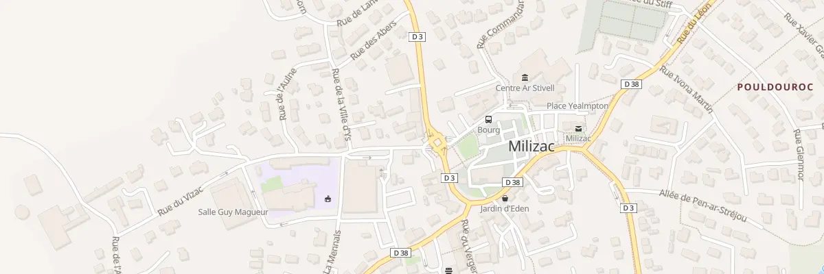 Plan du 16 Rue du Vizac à Milizac-Guipronvel