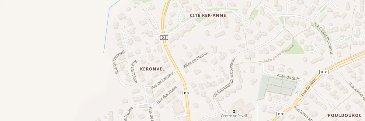 Plan du 294 Rue de l’Armor à Milizac-Guipronvel