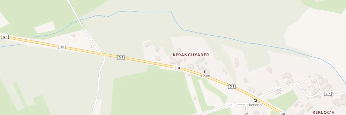 Plan du 1242 Keranguyader à Camaret-sur-Mer