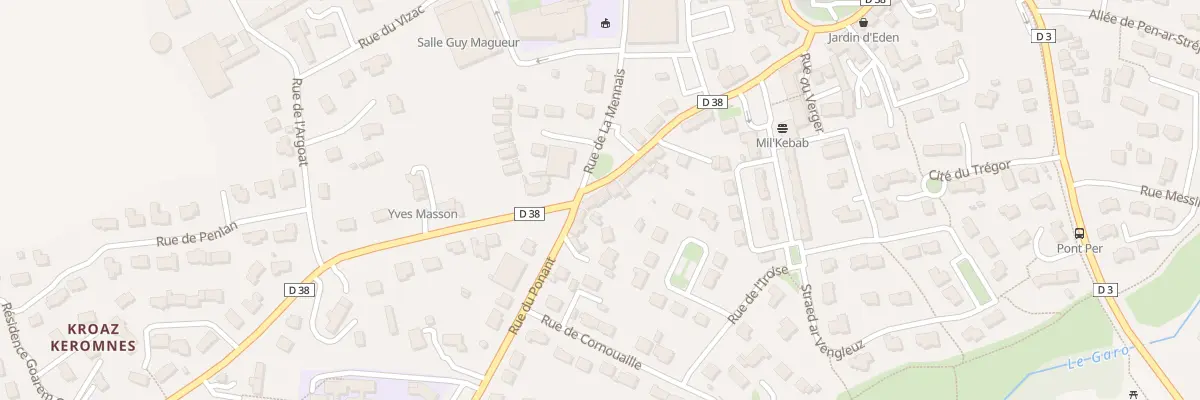 Plan du 367 Rue Gen de Gaulle à Milizac-Guipronvel