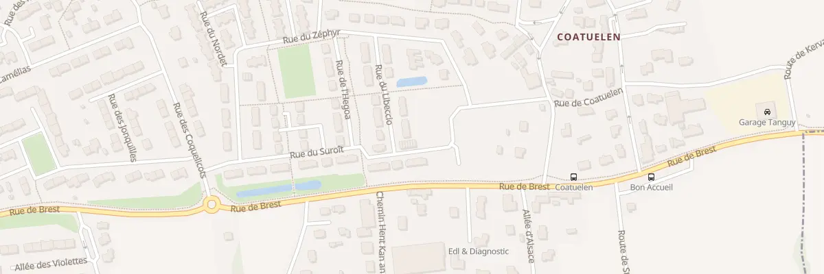 Plan du 20 Rue du Libeccio à Plouzané