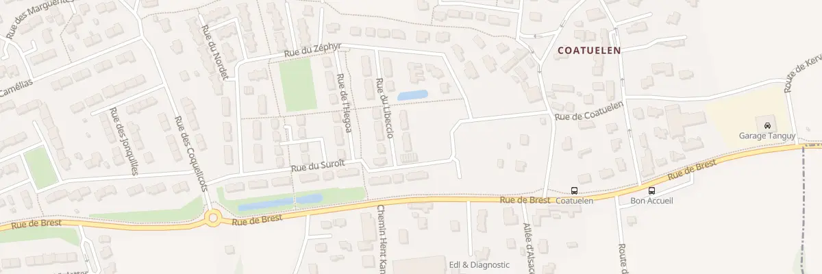 Plan du 30 Rue du Libeccio à Plouzané