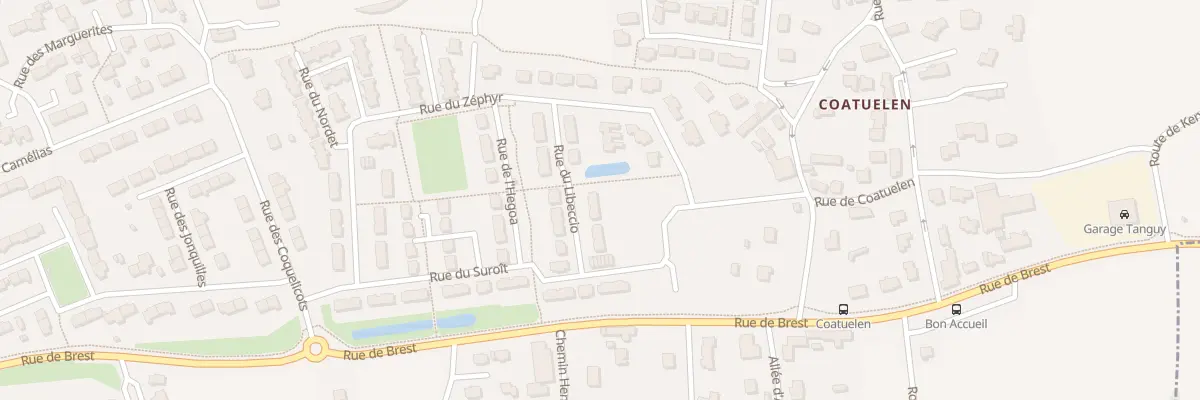 Plan du 60 Rue du Libeccio à Plouzané