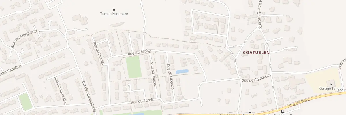 Plan du 120 Rue du Libeccio à Plouzané