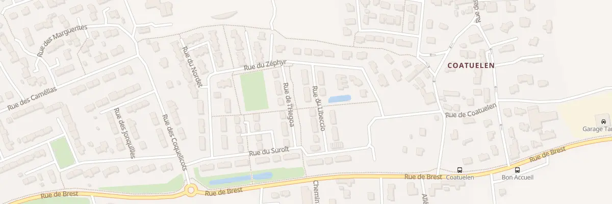 Plan du 95 Rue du Libeccio à Plouzané