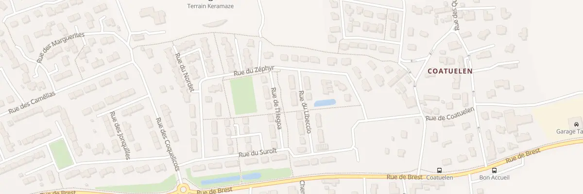 Plan du 105 Rue du Libeccio à Plouzané