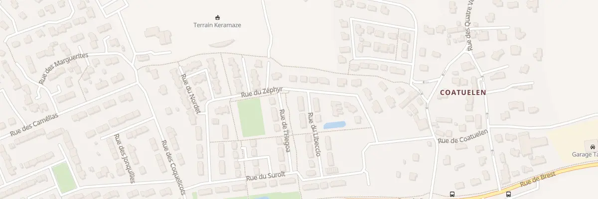 Plan du 125 Rue du Libeccio à Plouzané
