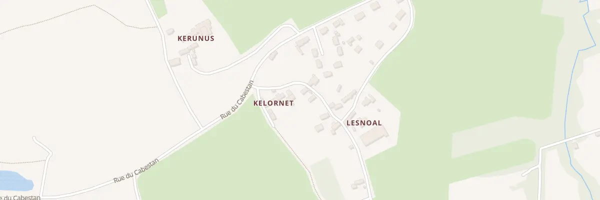 Plan du 15 Kelornet à Audierne