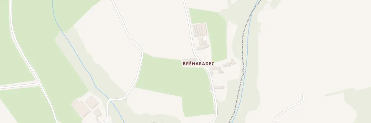 Plan du 5040 Breharadec à Goulien