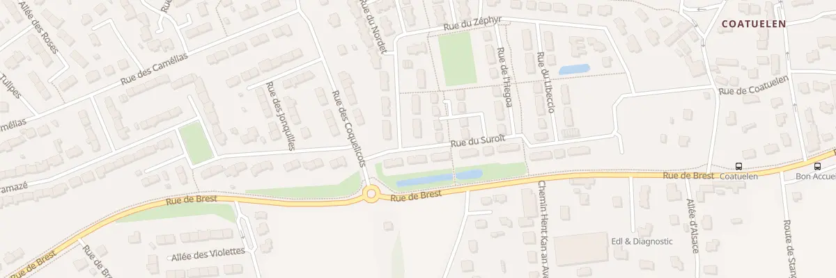 Plan du 20 Rue du Zéphyr à Plouzané