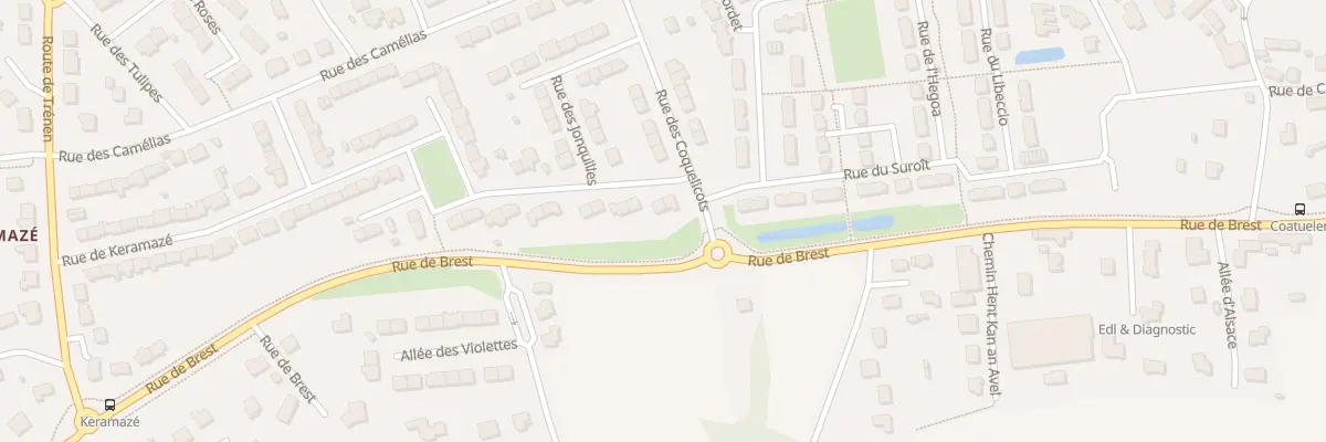 Plan du 17 Rue des Genêts à Plouzané