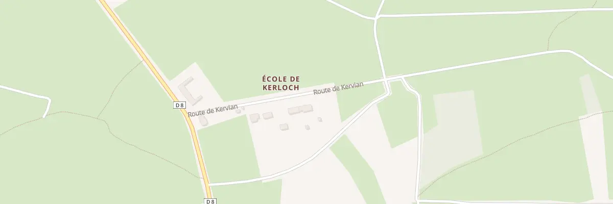 Plan du 1246A Kervian à Camaret-sur-Mer