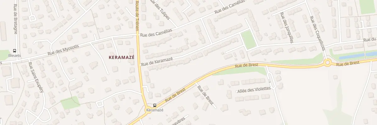 Plan du 17 Rue de Keramazé à Plouzané