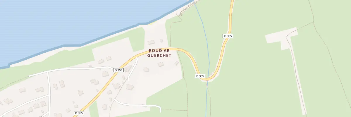 Plan du 750 Rte de Quélern à Camaret-sur-Mer