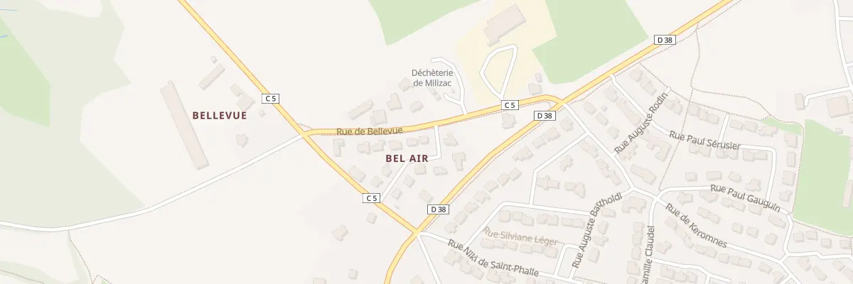 Plan du 1 Rue d’Eole à Milizac-Guipronvel