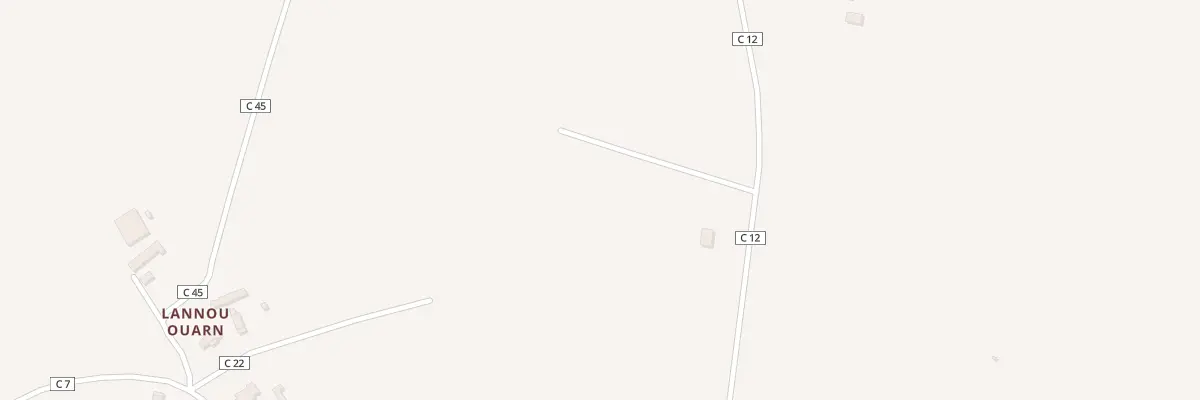 Plan du 97A Lanalouarn à Plouguin
