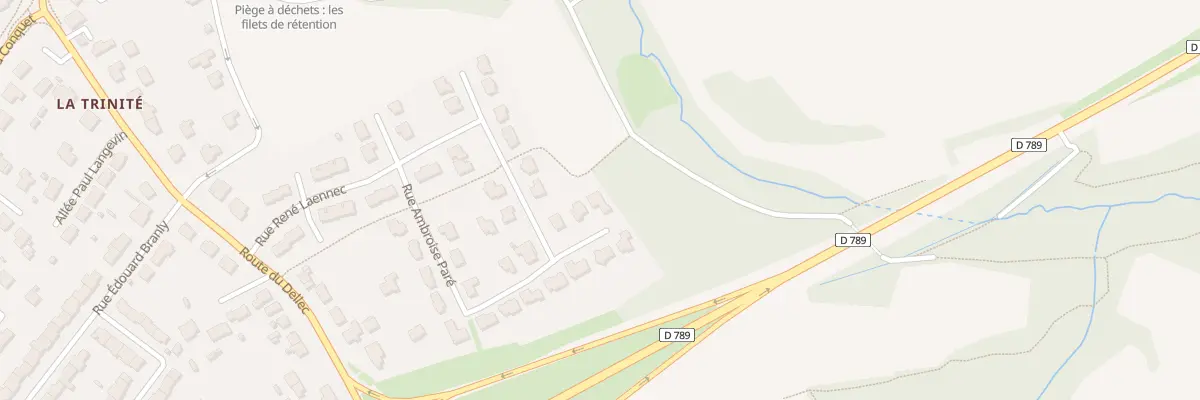 Plan du 260 Rue Ambroise Paré à Plouzané