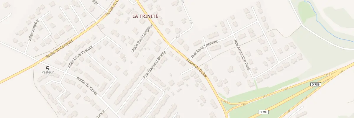 Plan du 17 Rte du Dellec à Plouzané