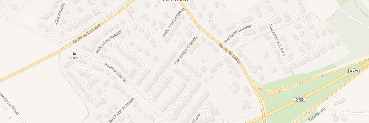 Plan du 2 All Archimède à Plouzané