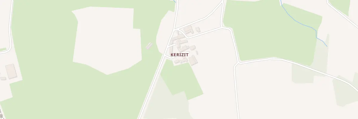 Plan du 5022 Kerisit à Goulien