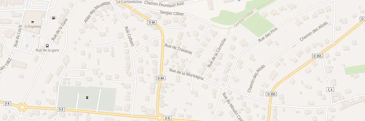 Plan du 1B Rue Bellevue à Camaret-sur-Mer