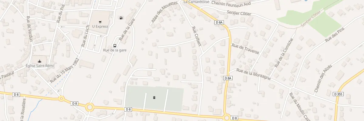 Plan du 9 Rue Colbert à Camaret-sur-Mer