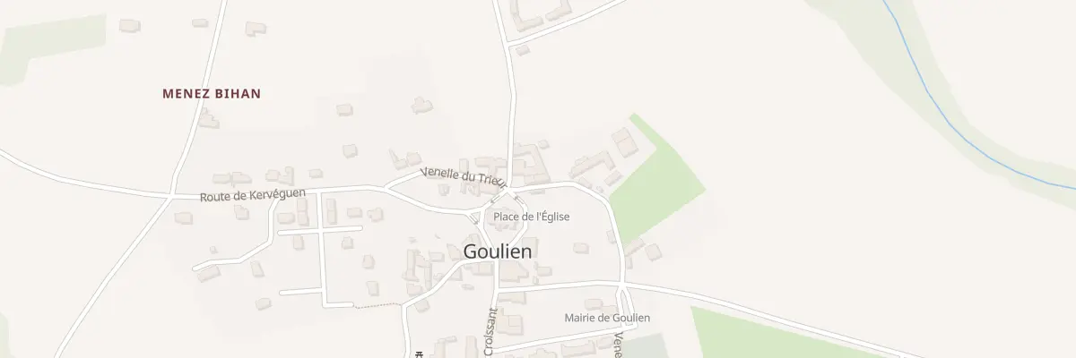 Plan du 5111F Le Bourg à Goulien