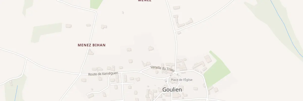 Plan du 5 Ven du Trieur à Goulien