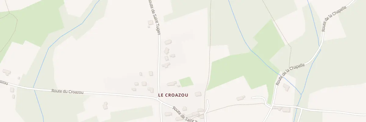 Plan du 5224 Le Croazou à Primelin