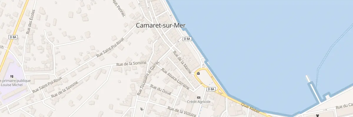 Plan du 6 Rue de la Marne à Camaret-sur-Mer