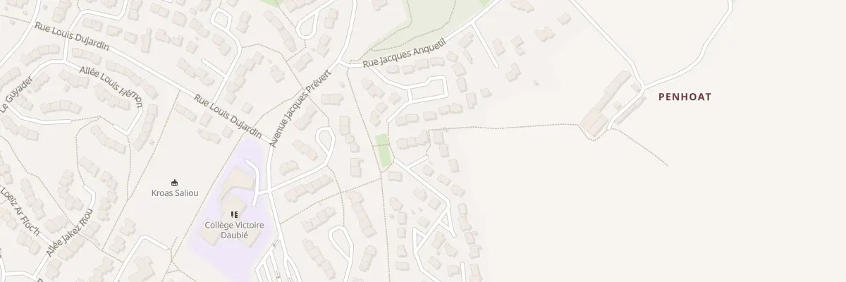 Plan du 43 Rue André Breton à Plouzané