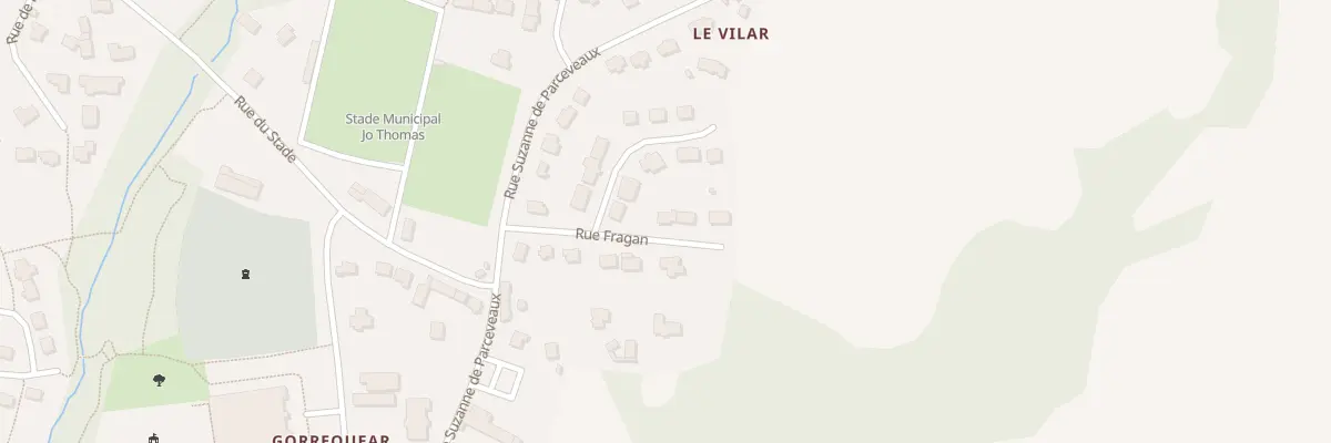 Plan du 3 Rue Fragan à Plouguin