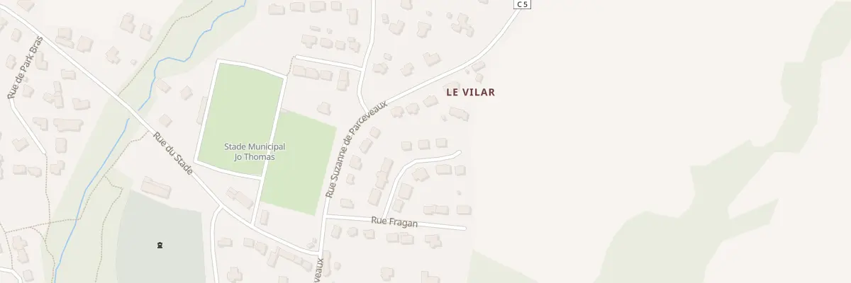 Plan du 9 Rue Sainte-Gwen à Plouguin