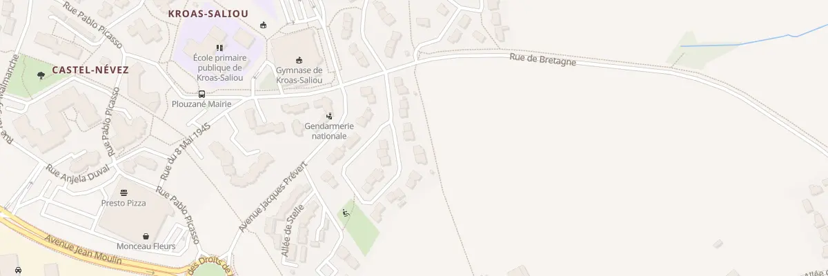 Plan du 37 All Saint Pol Roux à Plouzané
