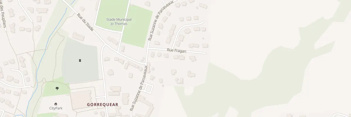 Plan du 6 Rue Fragan à Plouguin
