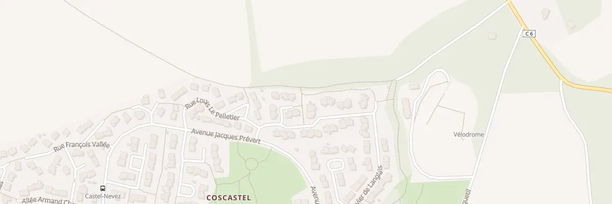 Plan du 41 Rue Xavier de Langlais à Plouzané