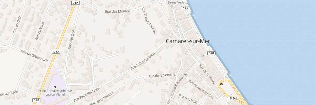 Plan du 11 Rue Saint-Pol-Roux à Camaret-sur-Mer