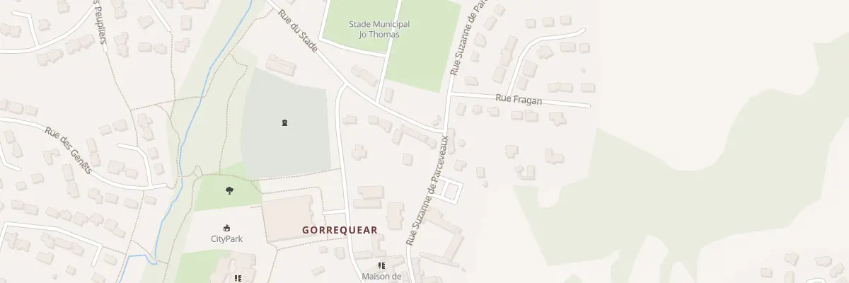 Plan du 3 Rue du Stade à Plouguin