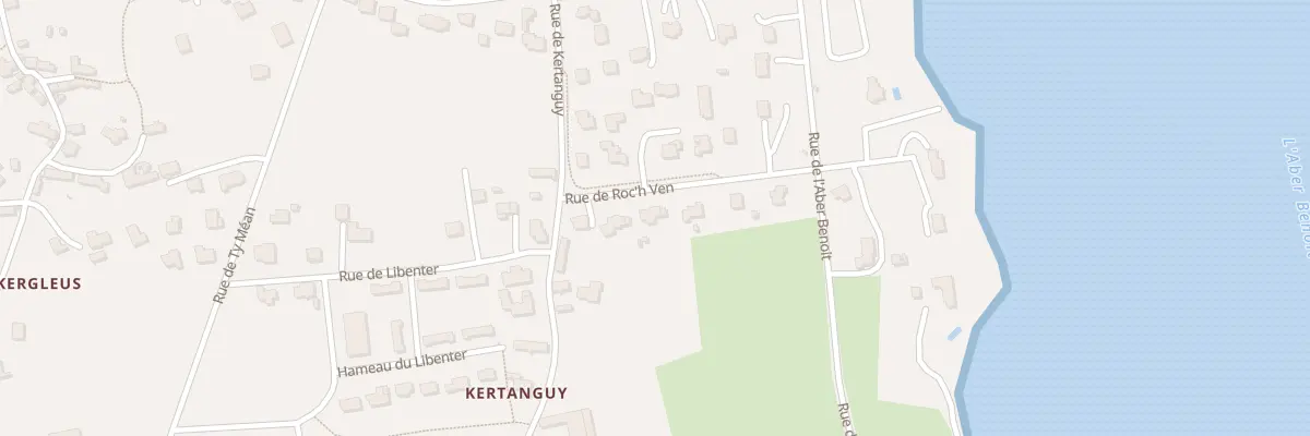 Plan du 4 Rue de Roc’h Wenn à Saint-Pabu