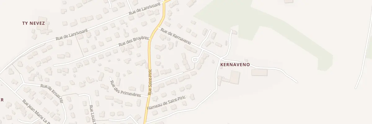 Plan du 6 Rue du Pré à Plouguin